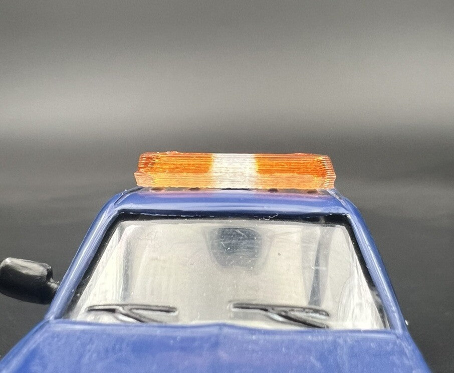 2 Pack 1/64 Code 3 MX7000 Amber Lightbar Greenlight Contruction Work Security4