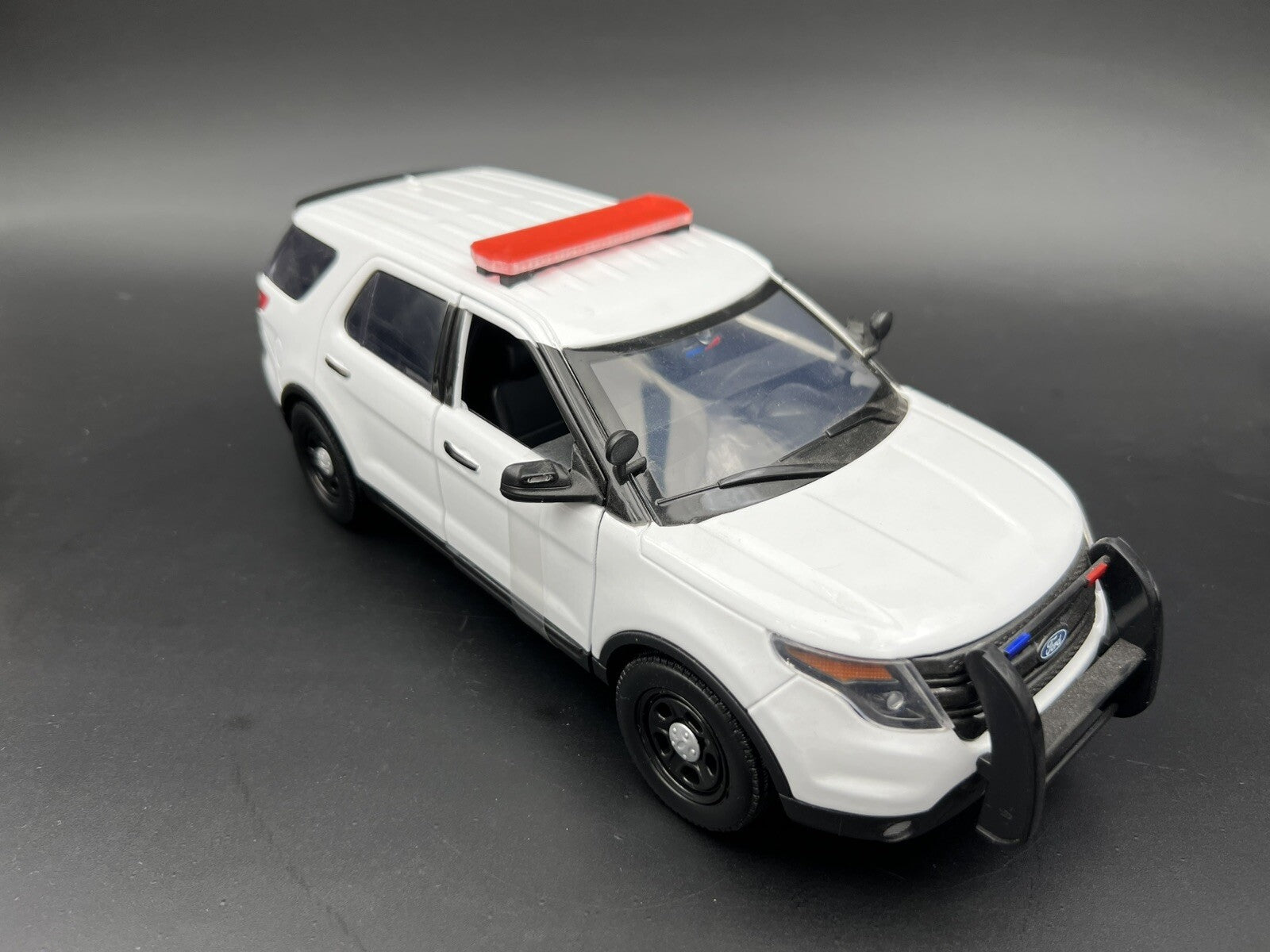 1/18 LED Ready Code 3 2700 Red Lightbar Fire Police Highway Patrol Sheriff EMS10