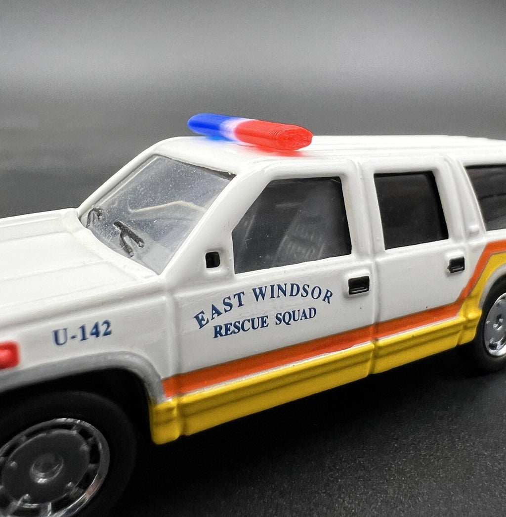 2 Pack 1/64 Blue Red Federal Signal Aerodynic Lightbar Greenlight Police Sheriff4