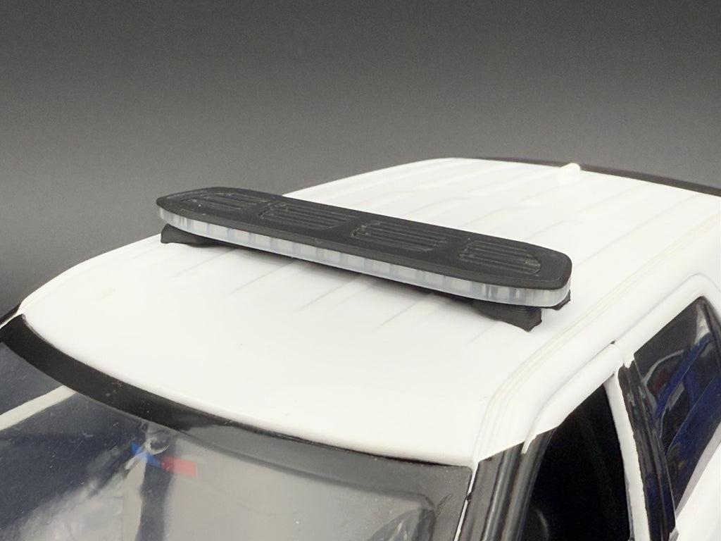 1/18 LED Ready nForce Black Top Lightbar Sheriff Highway Patrol Police 18288