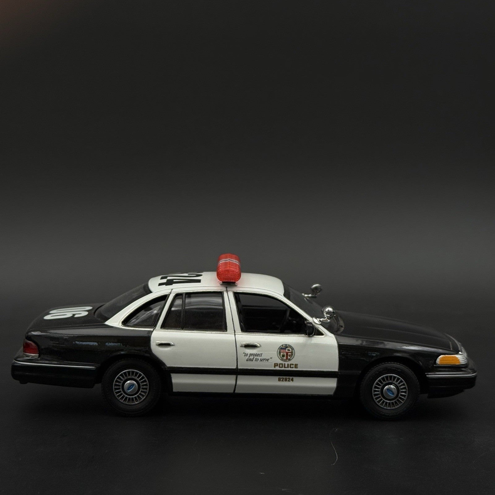 1/24 1/25 LED Ready AeroDynic Red Clear Lightbar Police Sheriff Fire EMS5