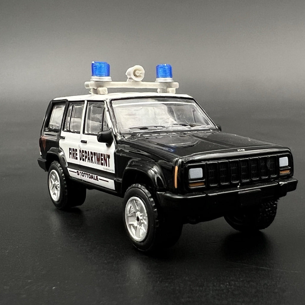 2 Pack 1/64 Blue Mars Skybolt Beacon Lightbar Siren Speaker Police Sheriff2