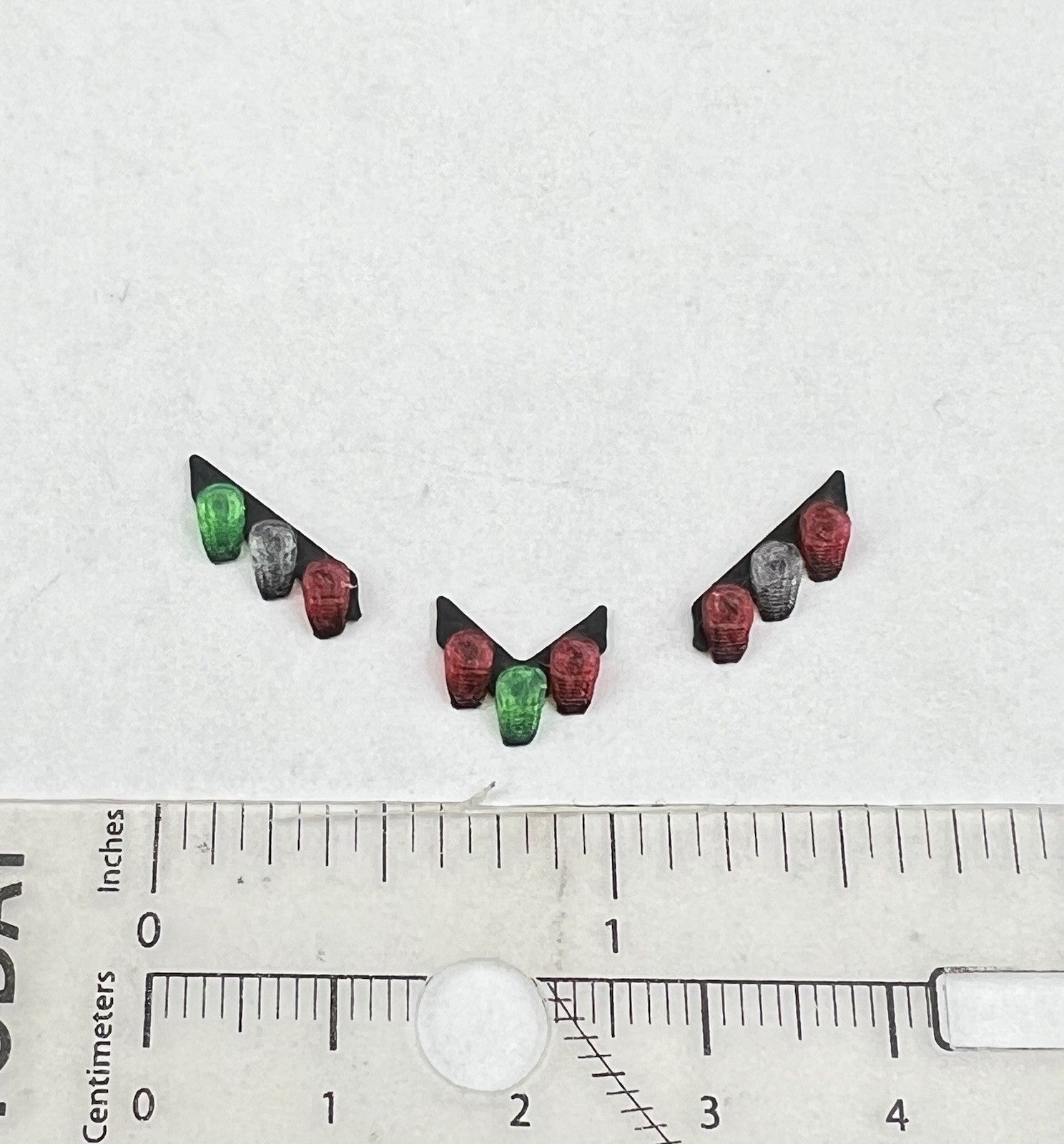 3 Pack 1/64 Chicago Fire CFD Green Red Split Vector Lightbar Truck Engine Code 313