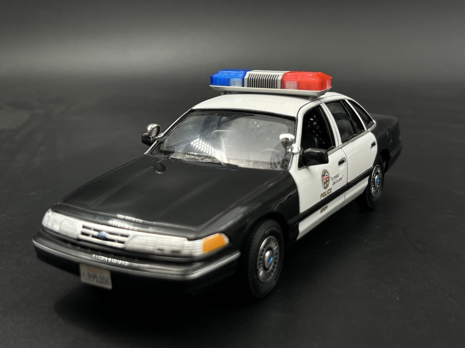 1/24 1/25 Blue Red Smith Wesson 8780 8880 8980 Lightbar Police Sheriff Fire13