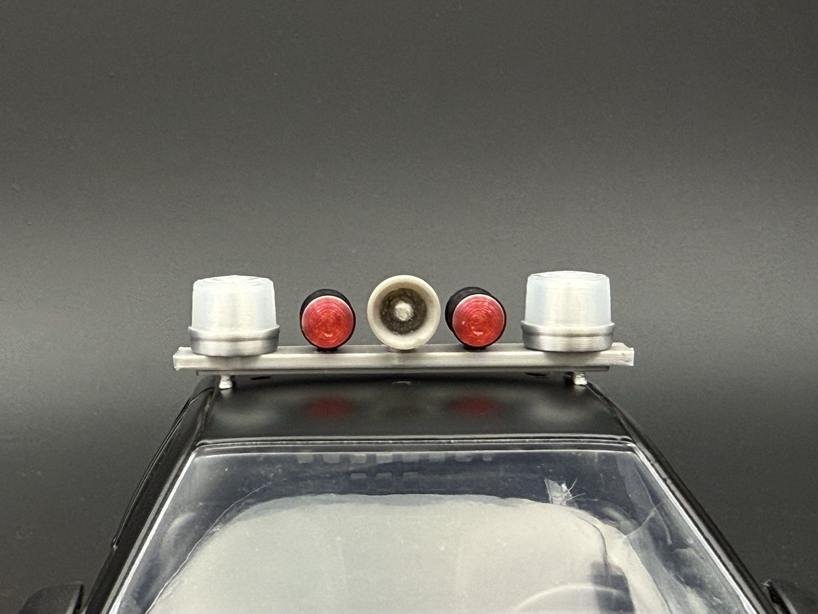 1/24 25 Scale Model Clear Mars Skybolt Beacon Lightbar Speaker Police 2433C5