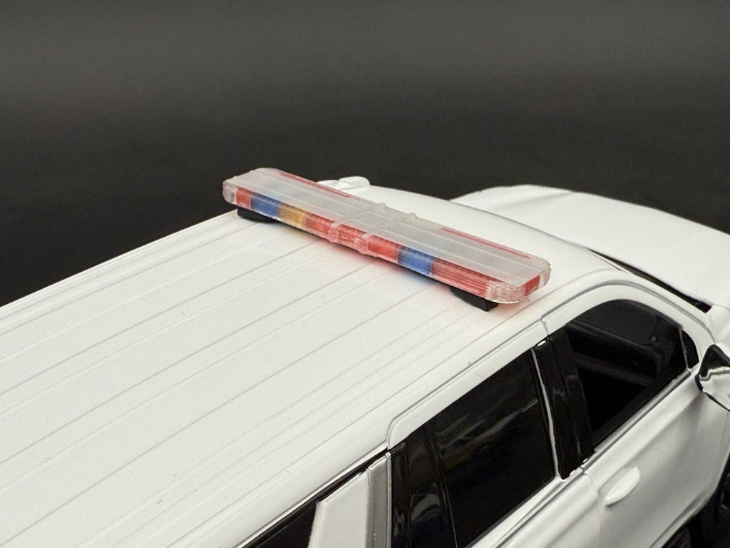 1/24 25 LED Ready Whelen Liberty II XL NYSP New York State Police Lightbar Tahoe5