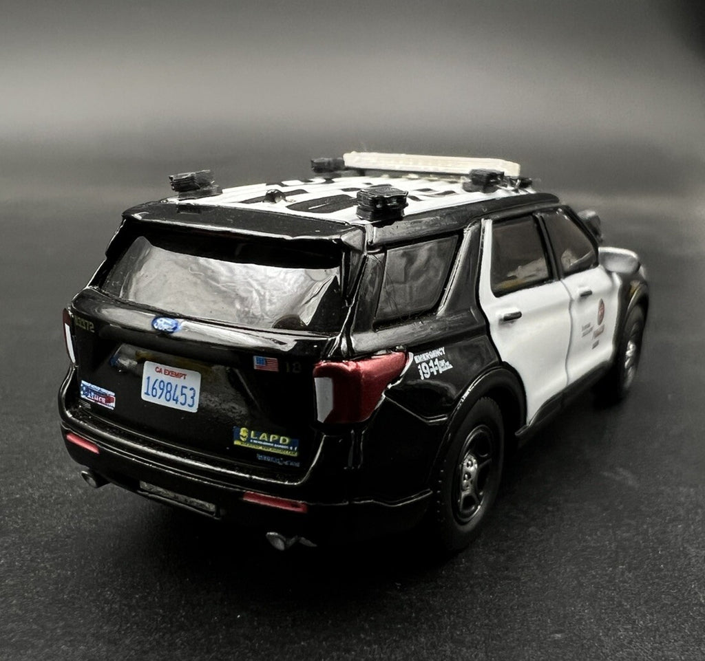 4-Pack 1/64 Scale Model ALPR License Plate Reader Police Car SUV 6422 6