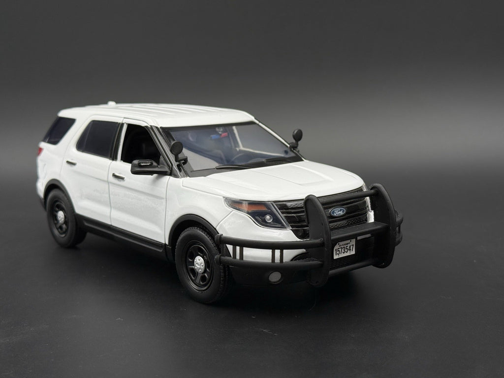 1/18 Setina Double Wrap Around Push Bumper Pushbar Motormax Explorer Police 185410