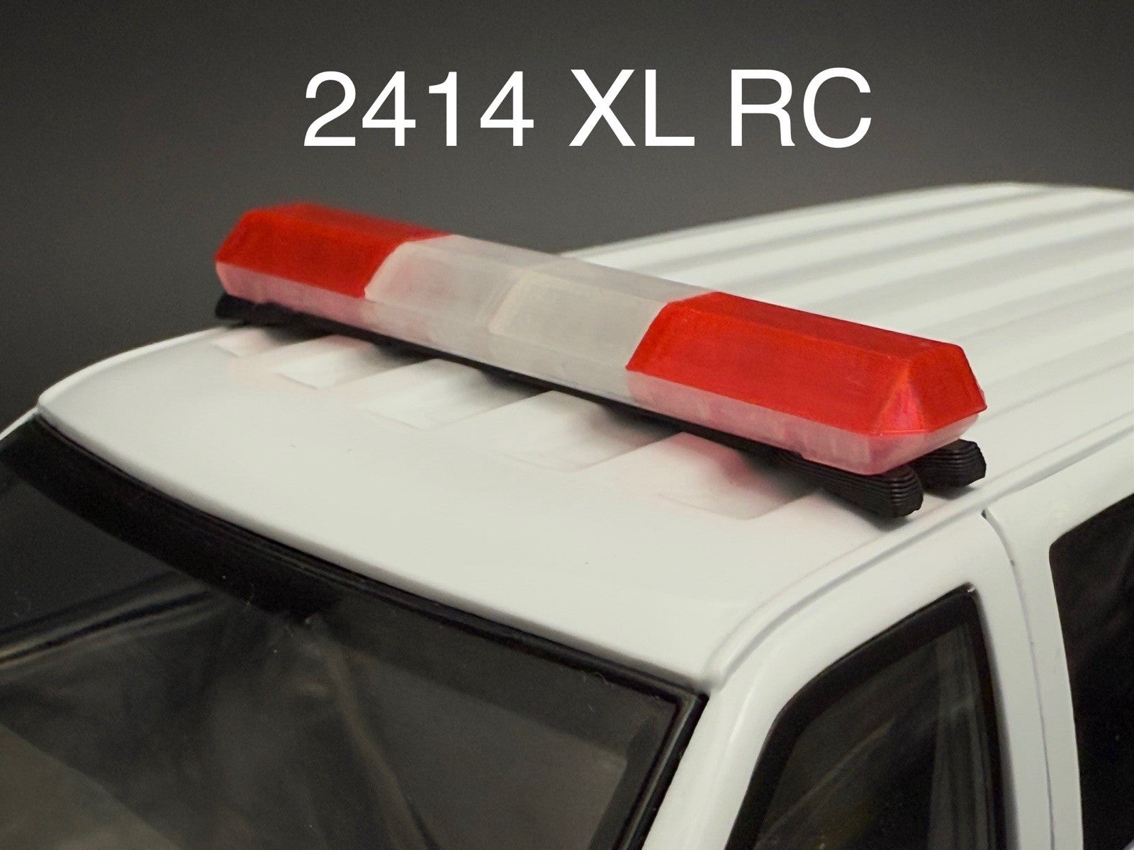 1/24 25 Scale Red Clear Code 3 MX7000 XL Lightbar Ambulance Fire Truck Width 58”0