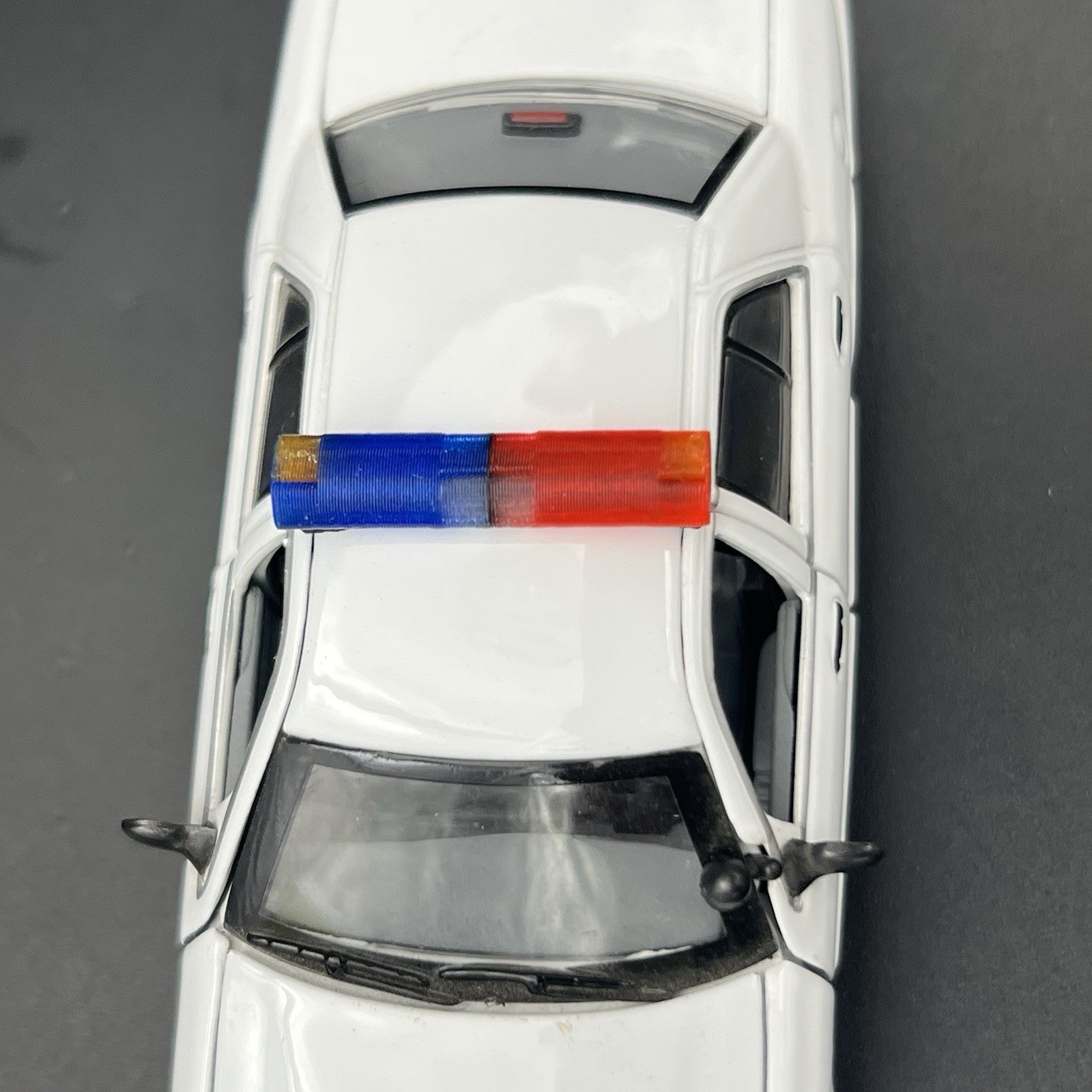 1/43 AeroDynic Lightbar LAPD Style Blue Red Clear Amber Police CHP LASD7