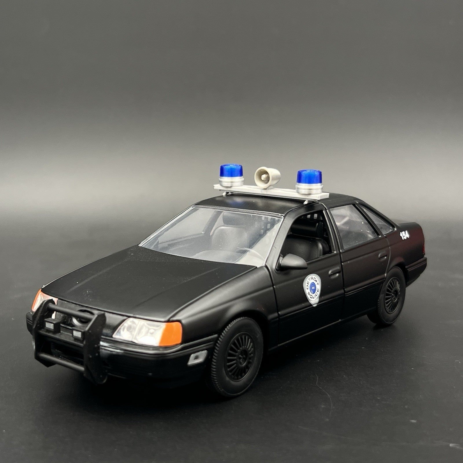 1/24 25 Blue Red Mars Skybolt Beacon Lightbar Siren Speaker Police Sheriff Fire3