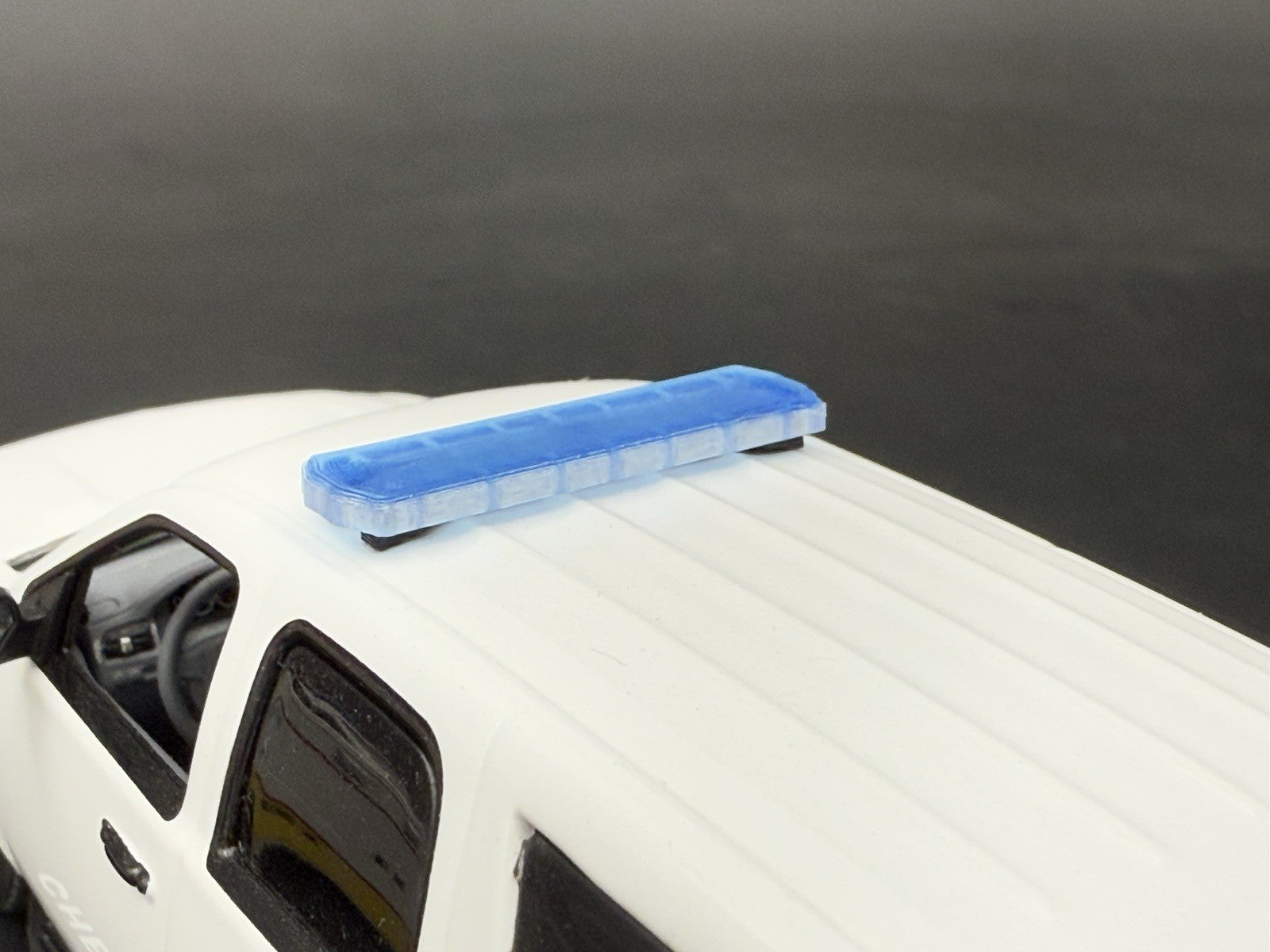 2 Pack 1/43 SUV Length Blue Code 3 X2100 Lightbar Greenlight Chicago Police8