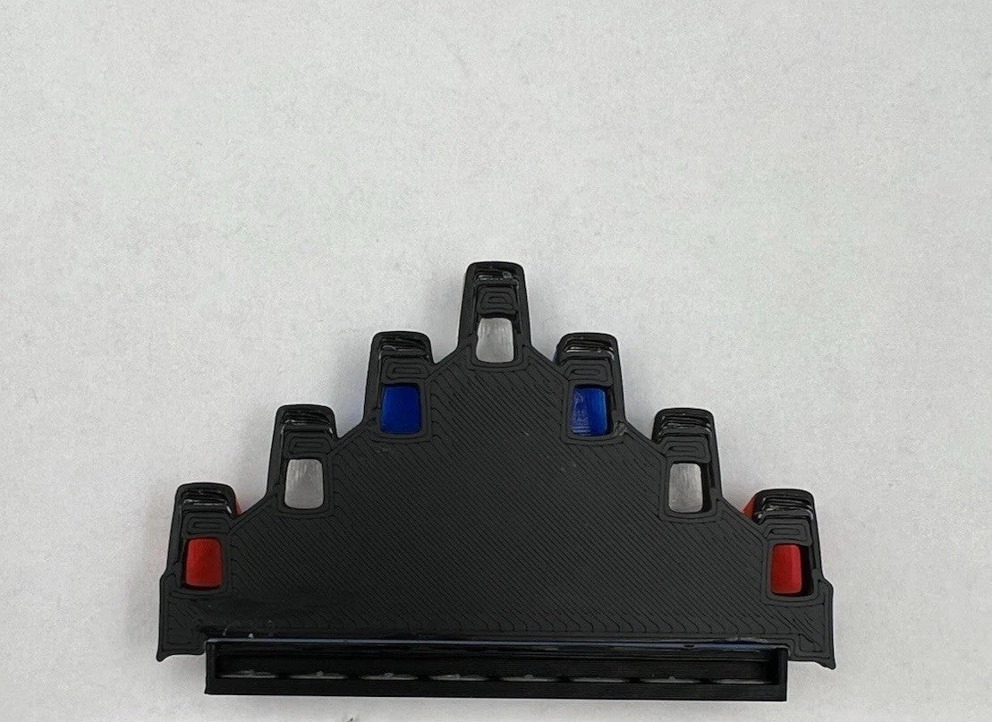 1/24 25 Scale Model LED Ready NYPD Federal Vector Lightbar Police Pre-2008 243215