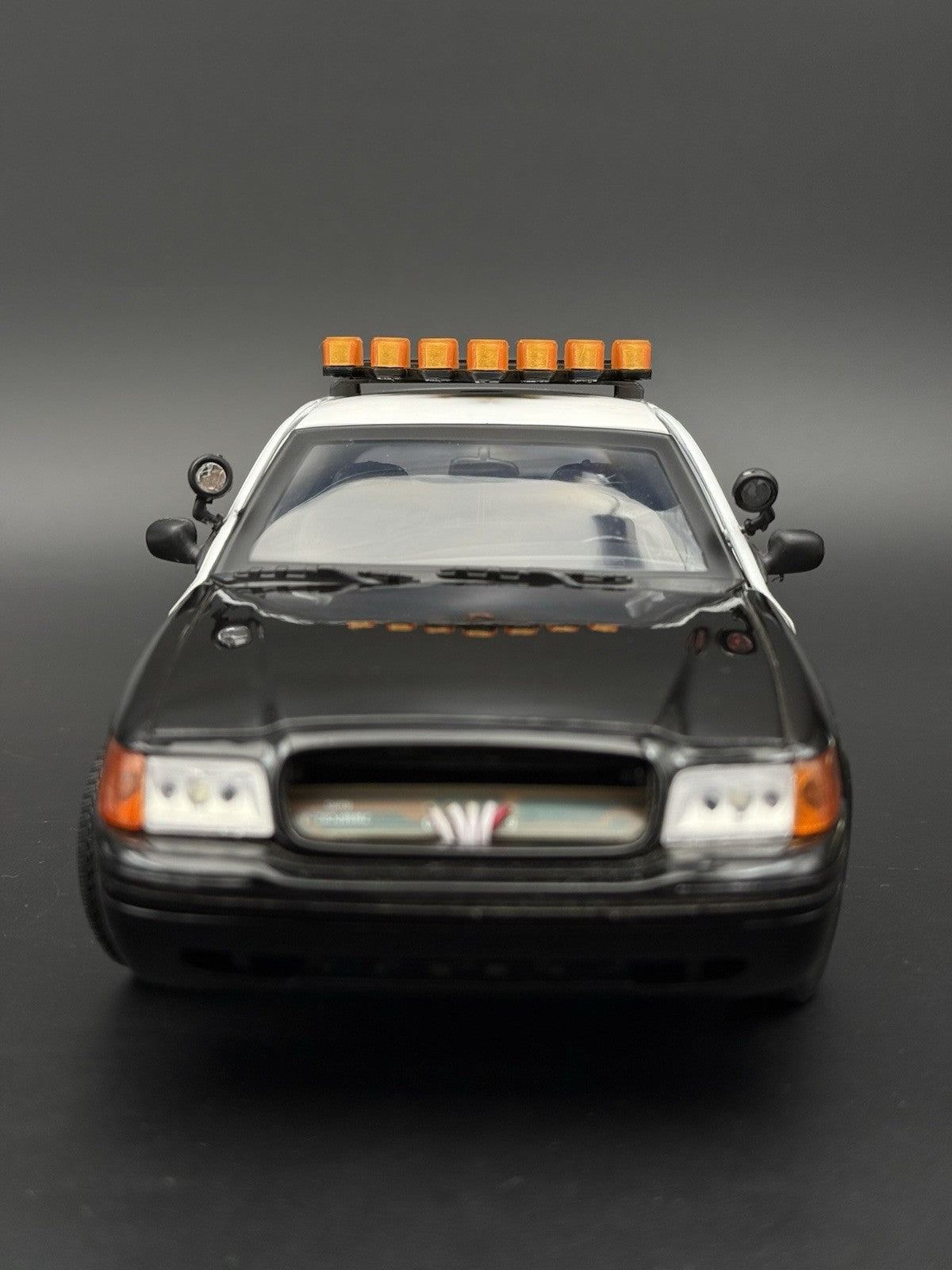 1/18 LED Ready Amber Federal Signal Vector Vision Lightbar Tow Security Work5