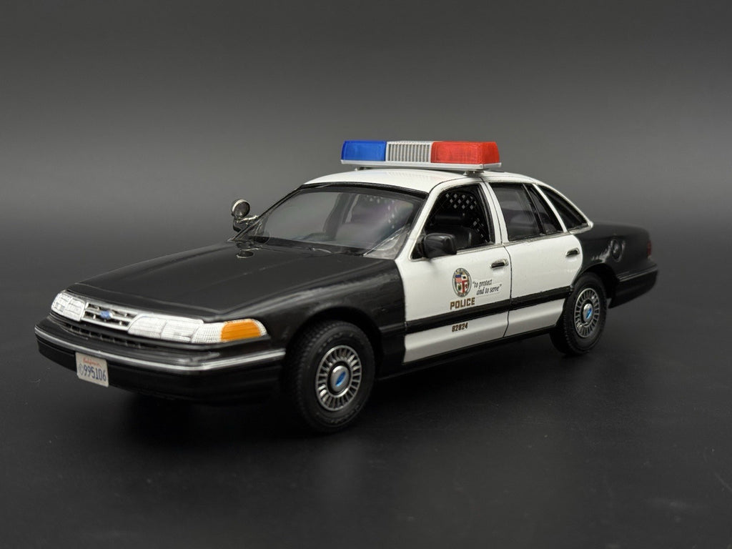 1/24 25 Blue Red California Twinsonic Lightbar Police Sheriff Highway Patrol11