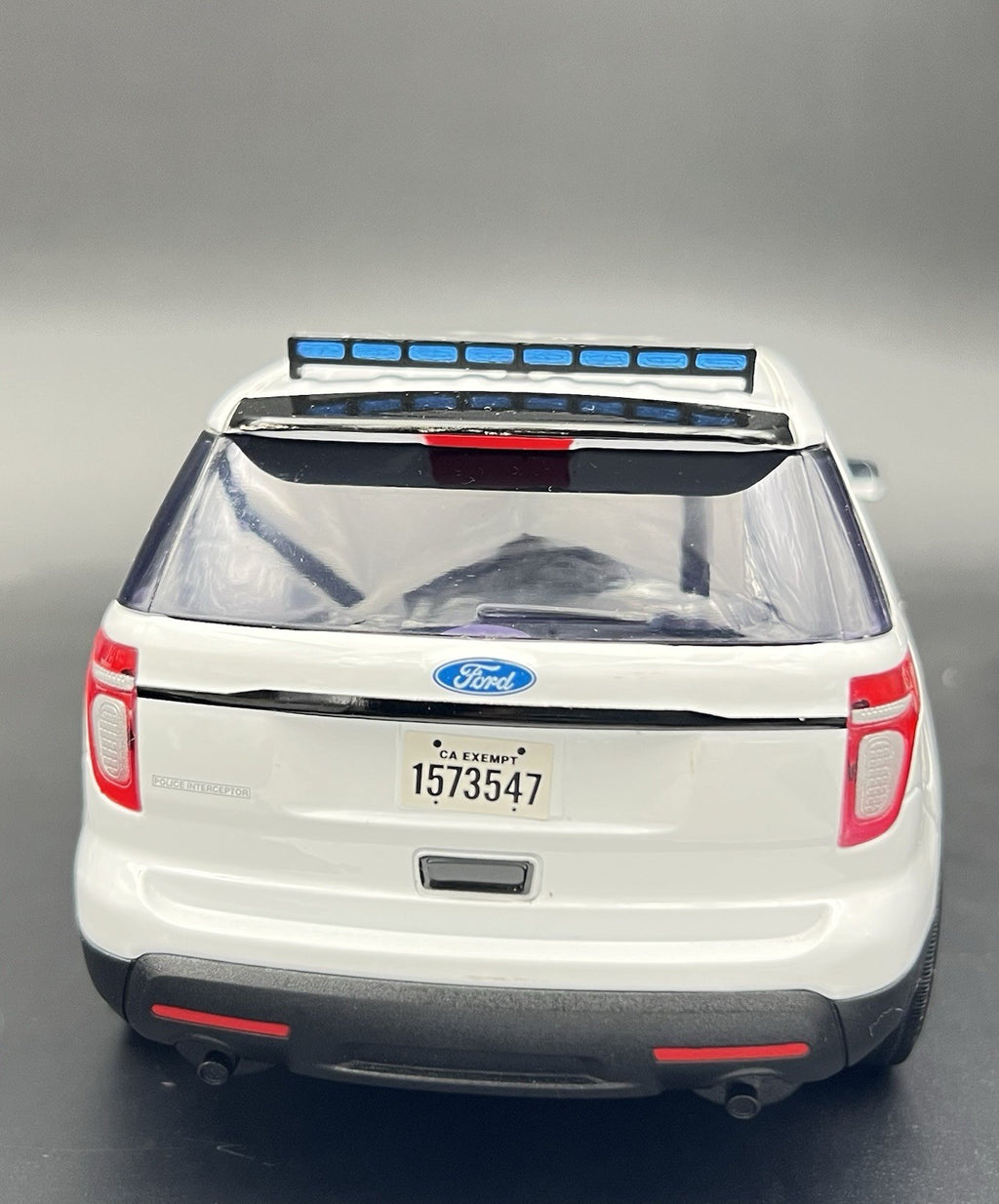 1/18 LED Ready Blue Traffic Advisor Arrow Stick Deck Lightbar Police Sheriff4
