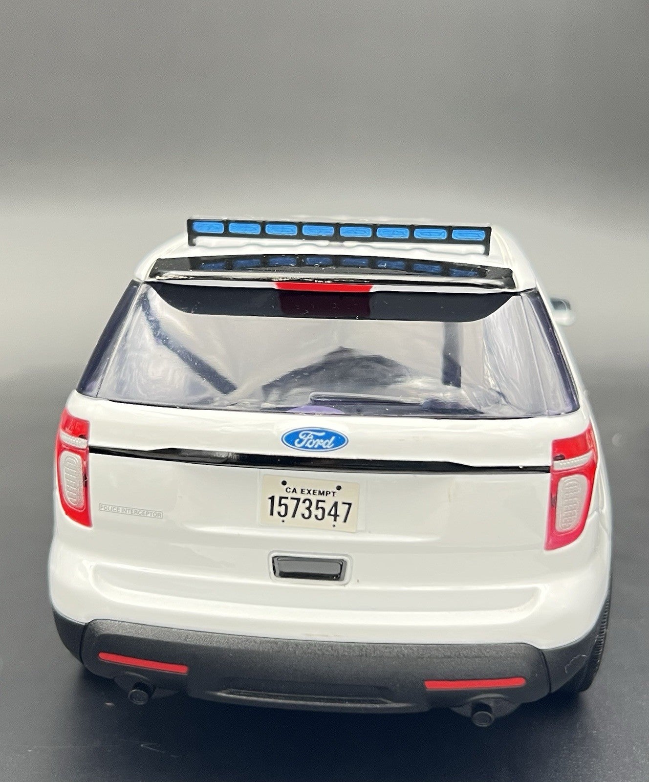 1/18 LED Ready Blue Traffic Advisor Arrow Stick Deck Lightbar Police Sheriff4