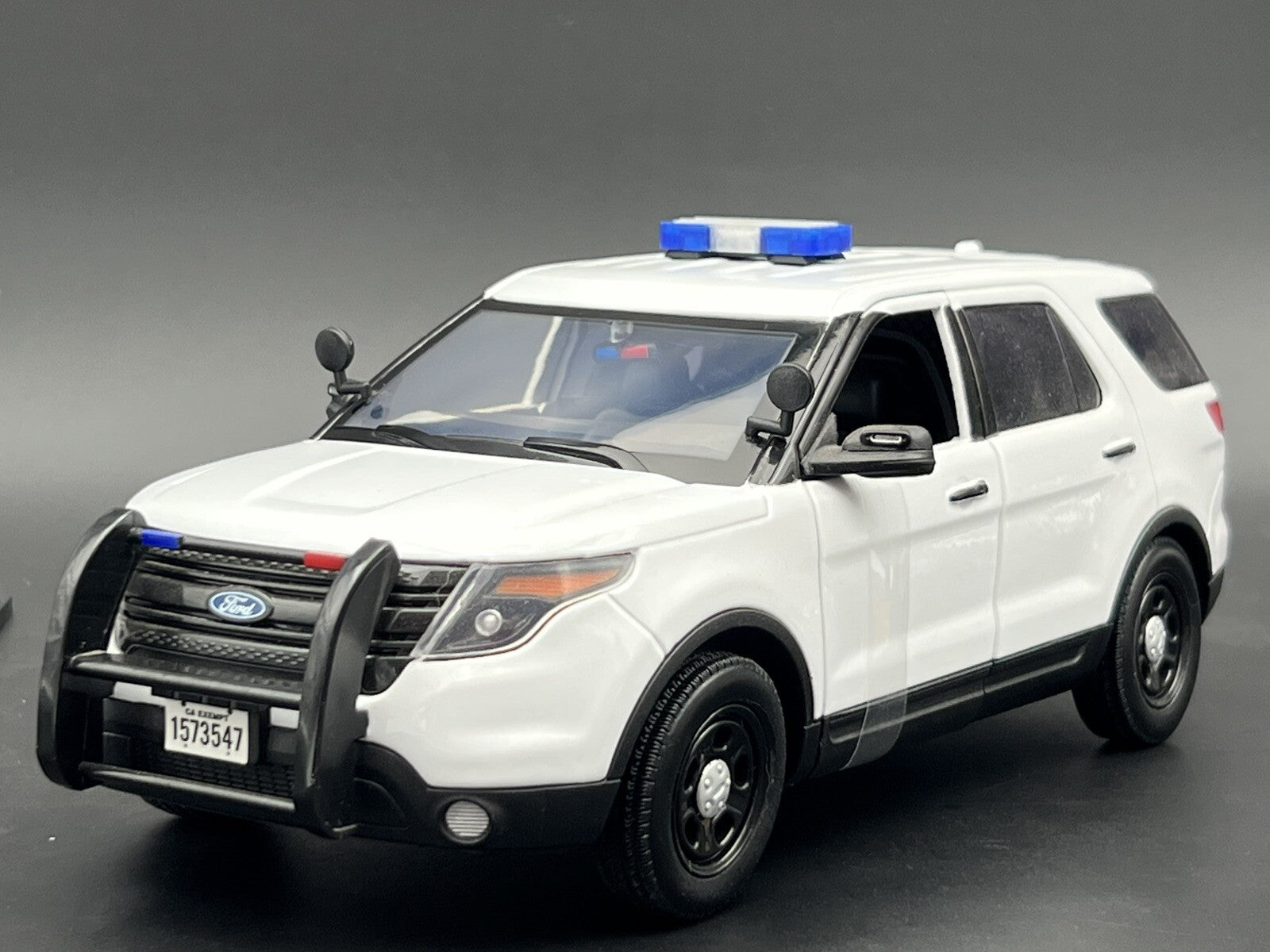 1/18 Mini Whelen Edge Lightbar Blue Red Clear Gray Top Cover Police Sheriff Fire5