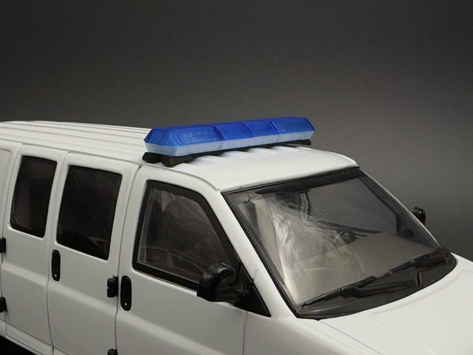 1/24 25 Scale Blue Code 3 MX7000 XL Lightbar Police Fire Truck Width 58”6