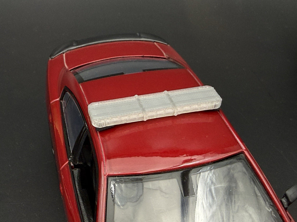 1/24 25 27 Scale LED Ready Whelen Liberty II Lightbar 2-Divider Police 2449C210