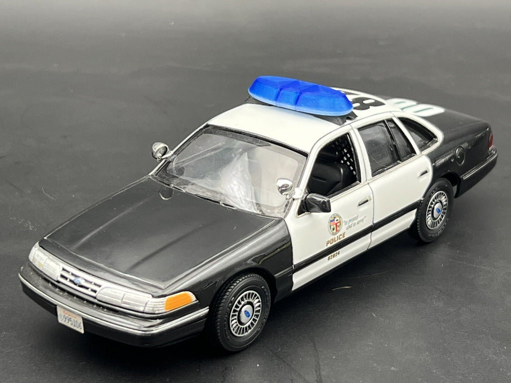 1/24 25 Blue Federal Signal Vista Lightbar Kentucky Mass State Police Sheriff12