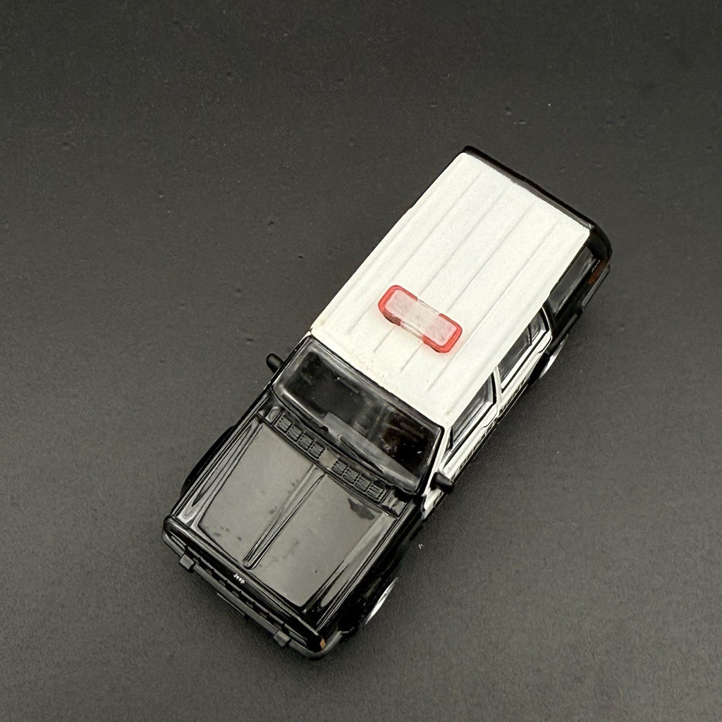 2 Pack 1/50 Mini Whelen Edge Red Clear Lightbar Gray Top Police Fire EMS 5012RCR10
