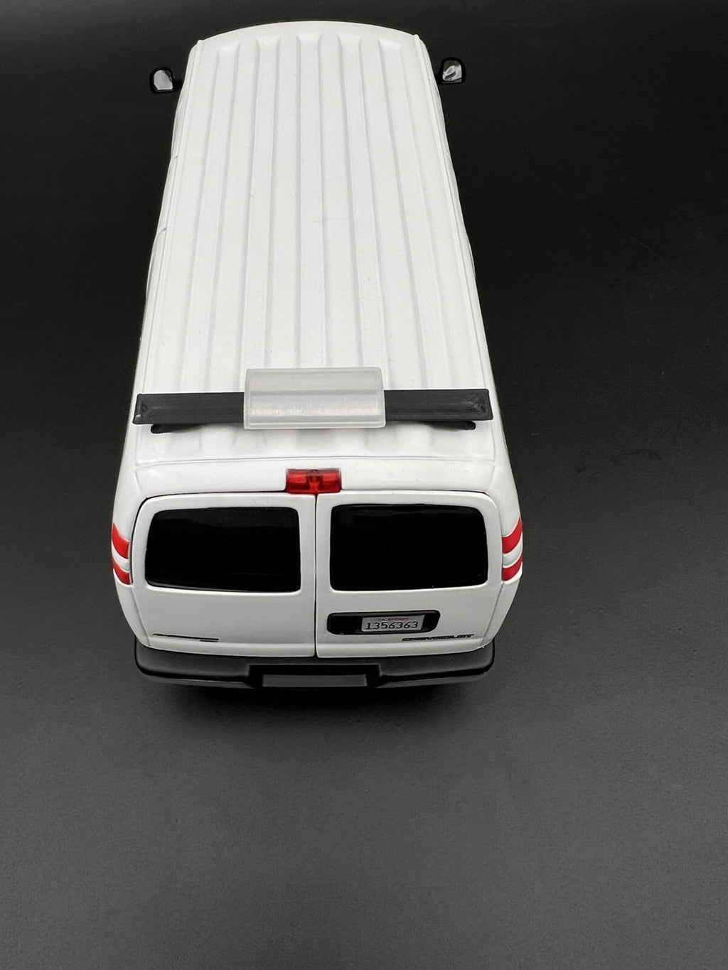 1/24 25 Jetsolaris Lightbar For NYPD Chevy Express Van New York Police Sheriff4