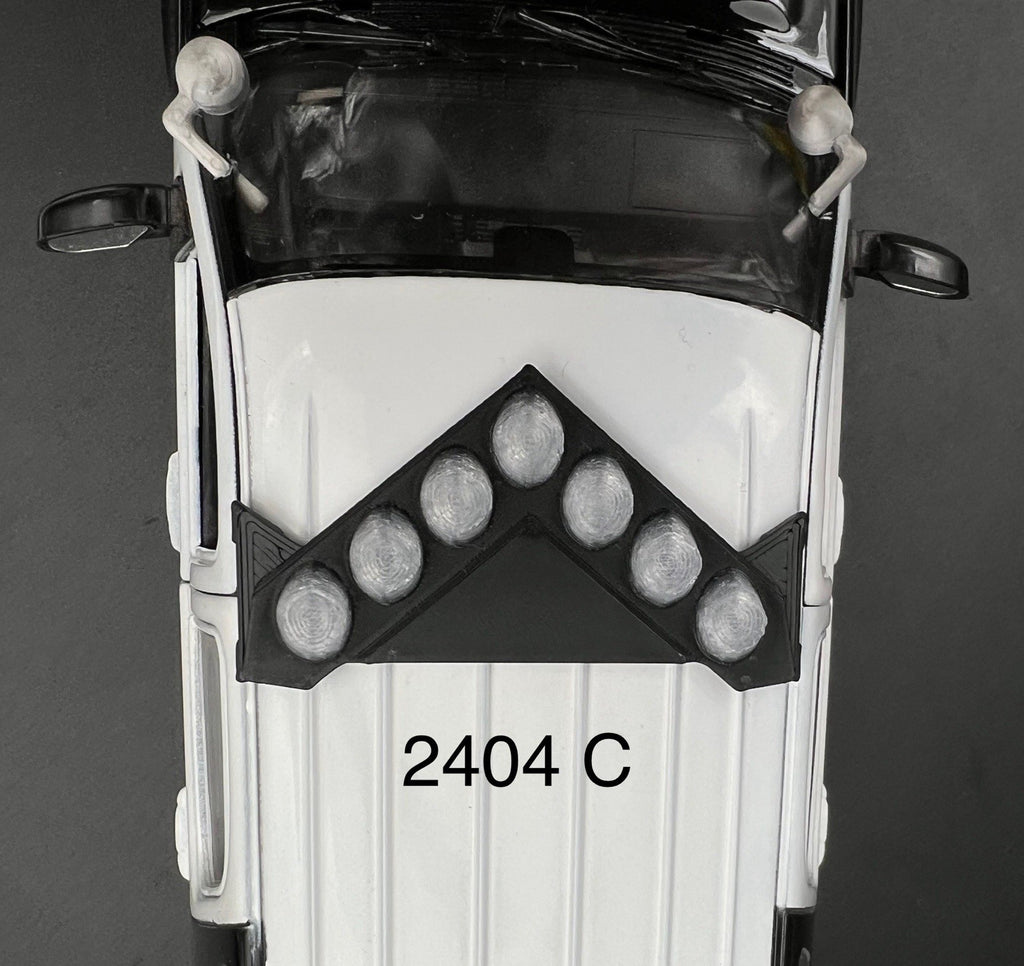1/24 25 27 LED Ready Clear Federal Signal Vision SLR Lightbar Police Fire EMS0