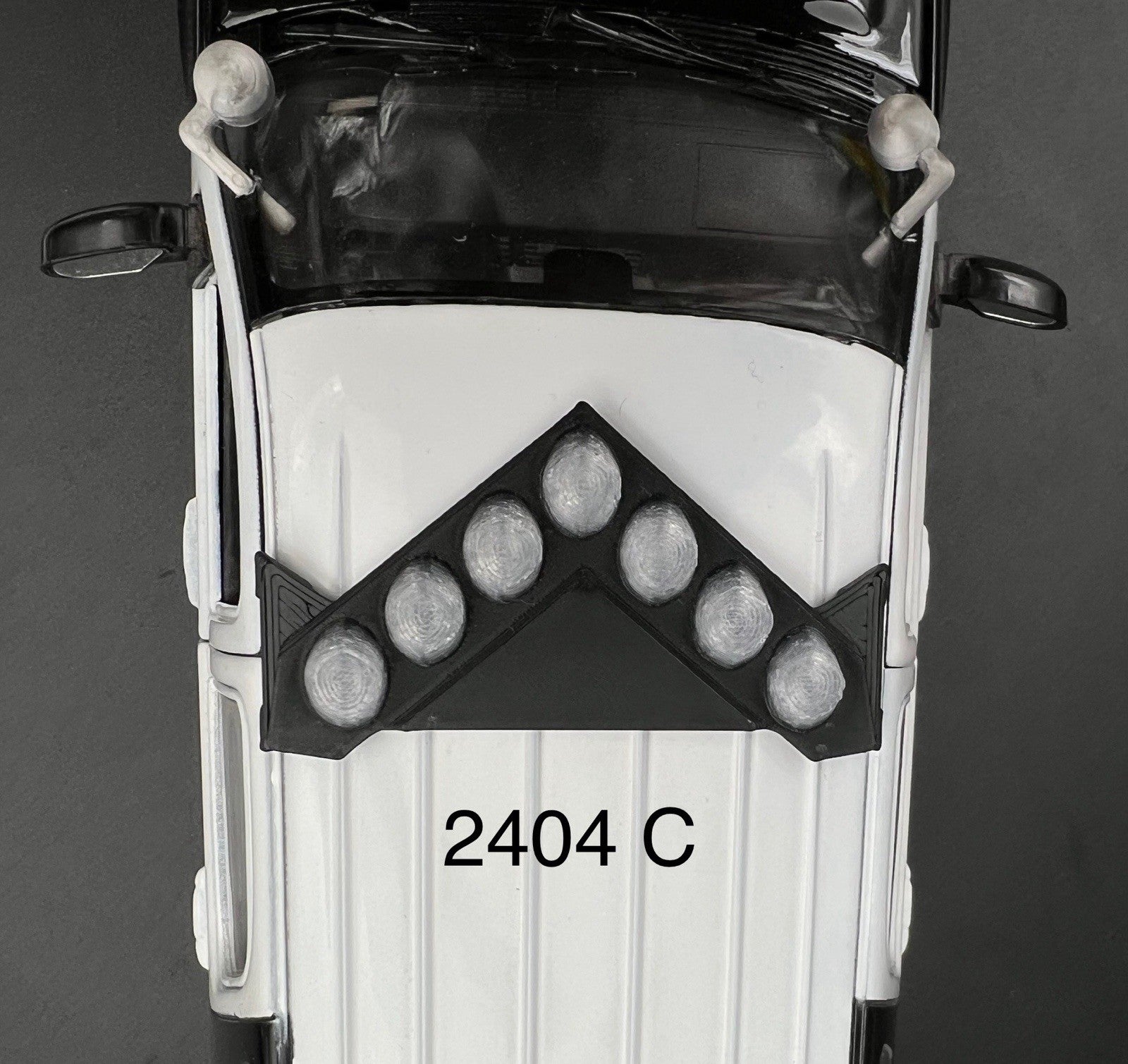 1/24 25 27 LED Ready Clear Federal Signal Vision SLR Lightbar Police Fire EMS0