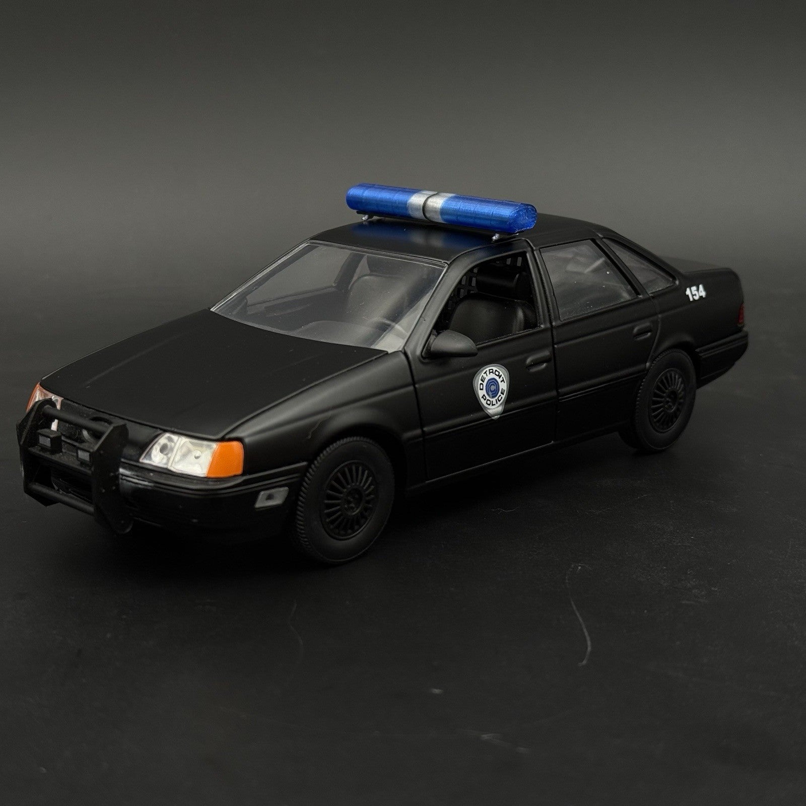 1/24 1/25 LED Ready AeroDynic Blue Clear Lightbar Police Sheriff State Trooper11