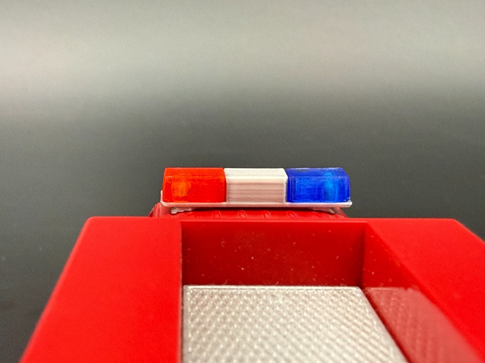 2 Pack 1/50 48 Scale Blue Red California Twinsonic Lightbar Police Fire 5015CA3