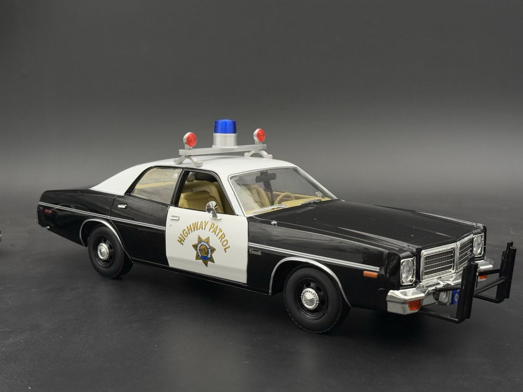 1/18 LED Ready Federal Visibar CJ 184 284 Red Beacon Blue Lollipop Police Light8