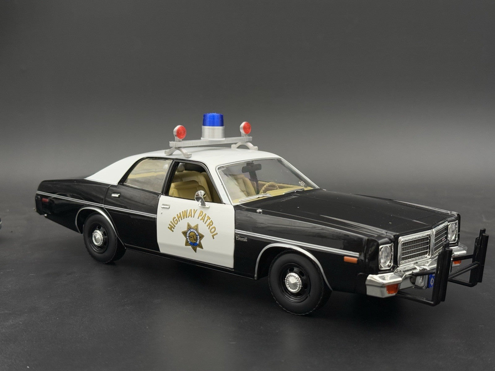 1/18 LED Ready Federal Visibar CJ 184 284 Red Beacon Blue Lollipop Police Light8