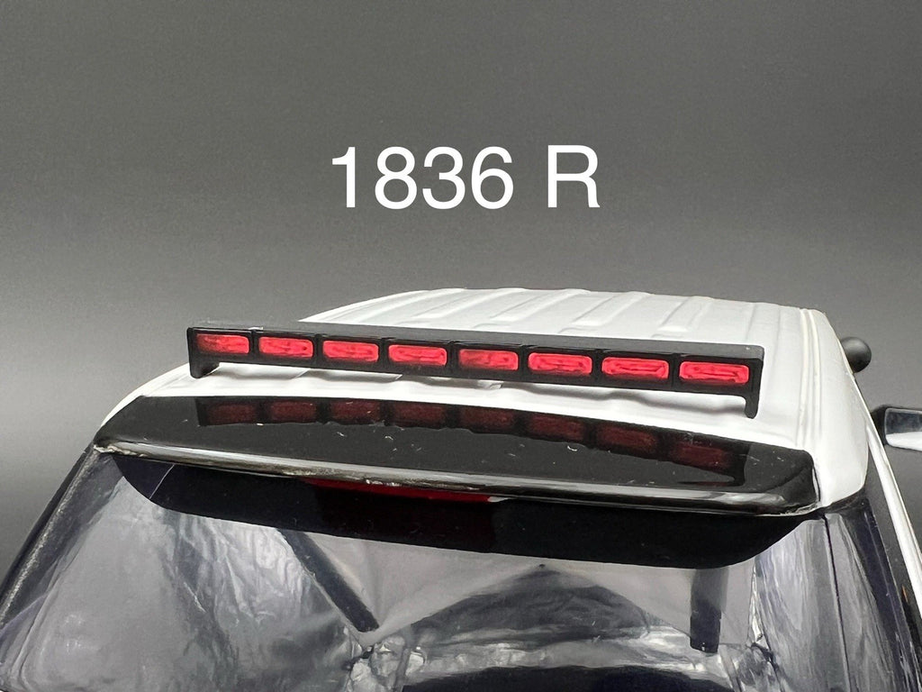 1/18 LED Ready Red Traffic Advisor Arrow Stick Deck Lightbar Police Sheriff Fire0