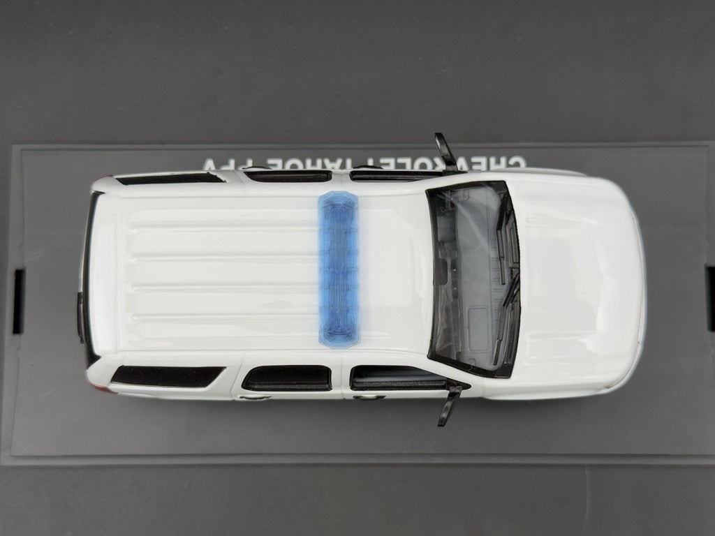 2 Pack 1/43 SUV Length Blue Code 3 X2100 Lightbar Greenlight Chicago Police6