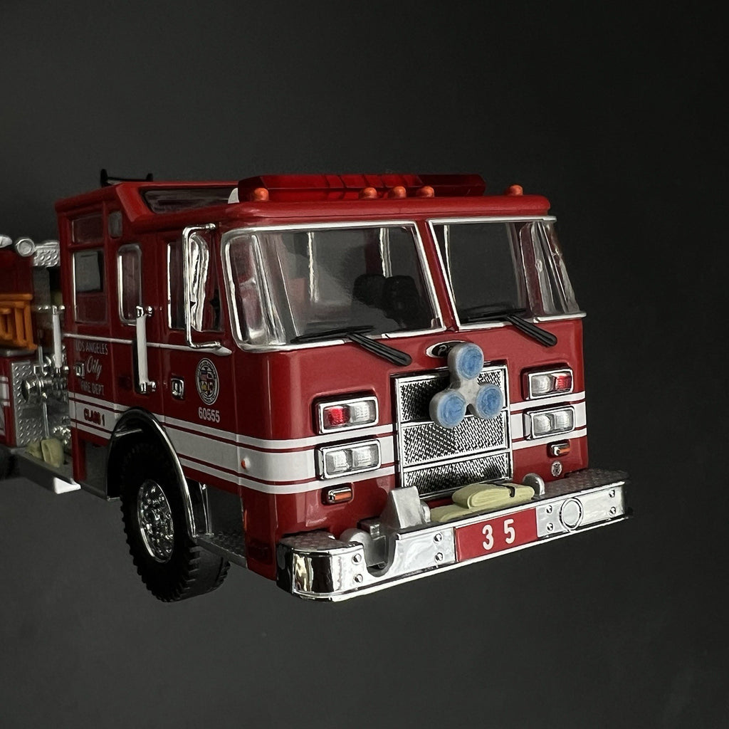 2 Pack 1/64 Roto Ray Blue Emergency Light Code 3 Fire Truck Engine Ladder4