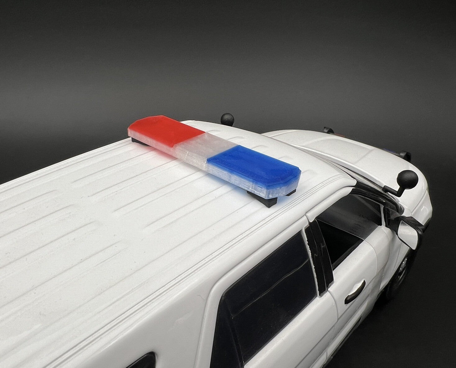 1/18 LED Ready Code 3 2700 Lightbar Blue Red Sheriff Highway Patrol Police Car6