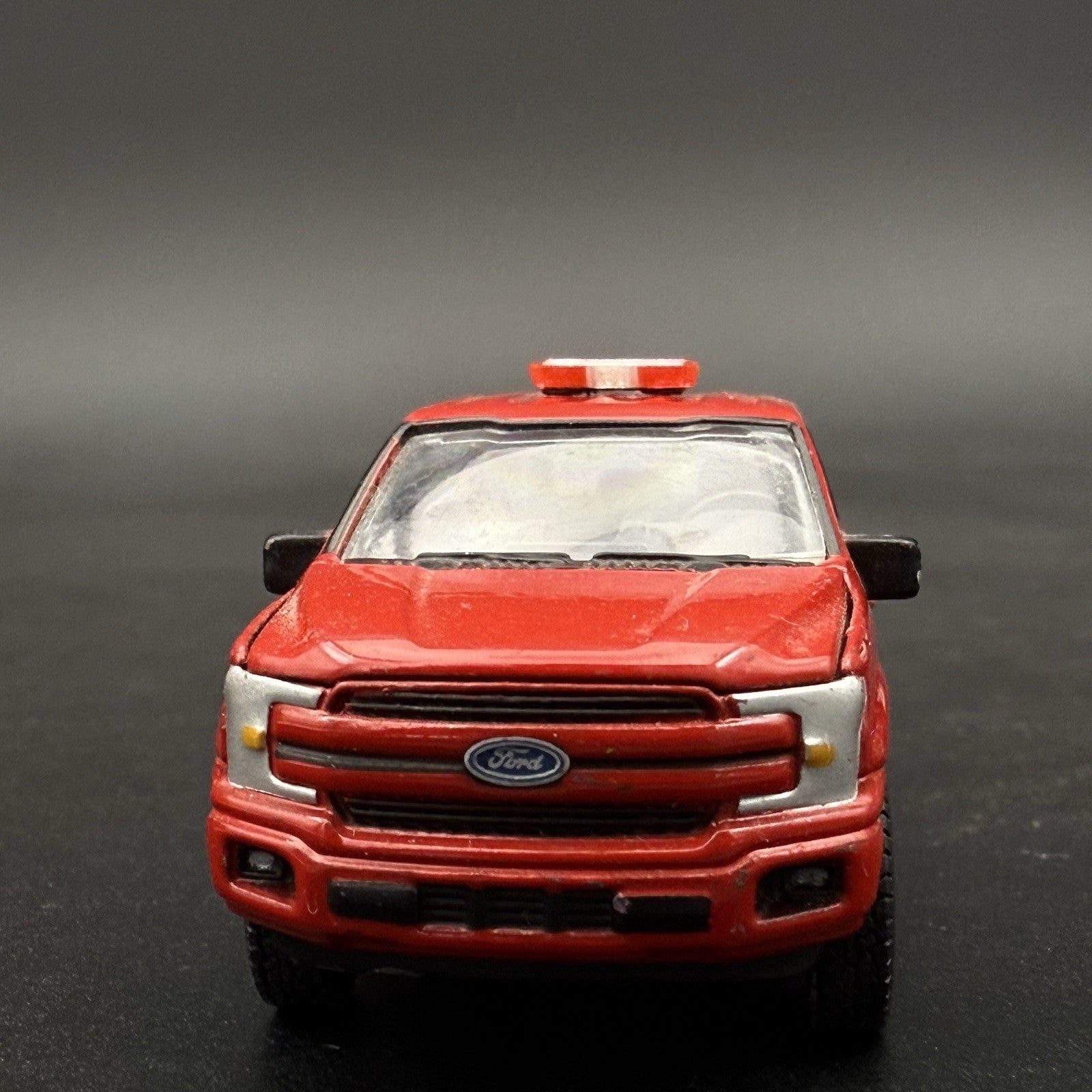 2 Pack 1/64 Mini Whelen Edge Red Clear Red Lightbar Gray Top Police Fire EMS9