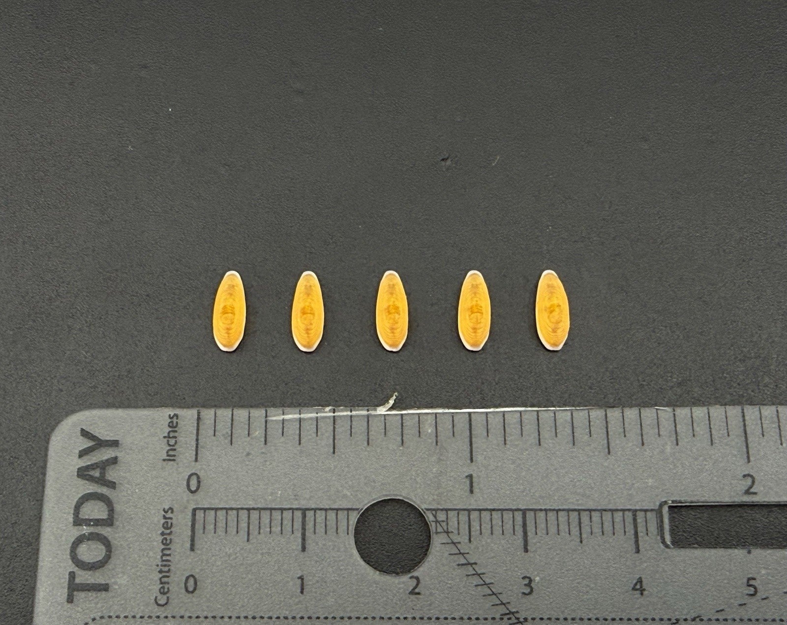 1/24 25 Scale Model Amber Roof Clearance Light Cab Marker Pickup Truck 2474A1