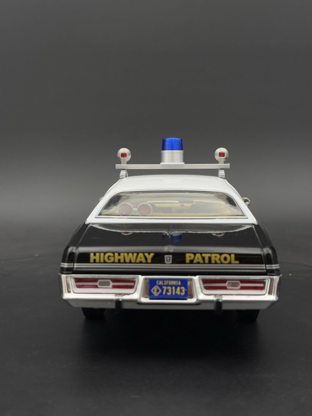 1/18 LED Ready Federal Visibar CJ 184 284 Red Beacon Blue Lollipop Police Light5