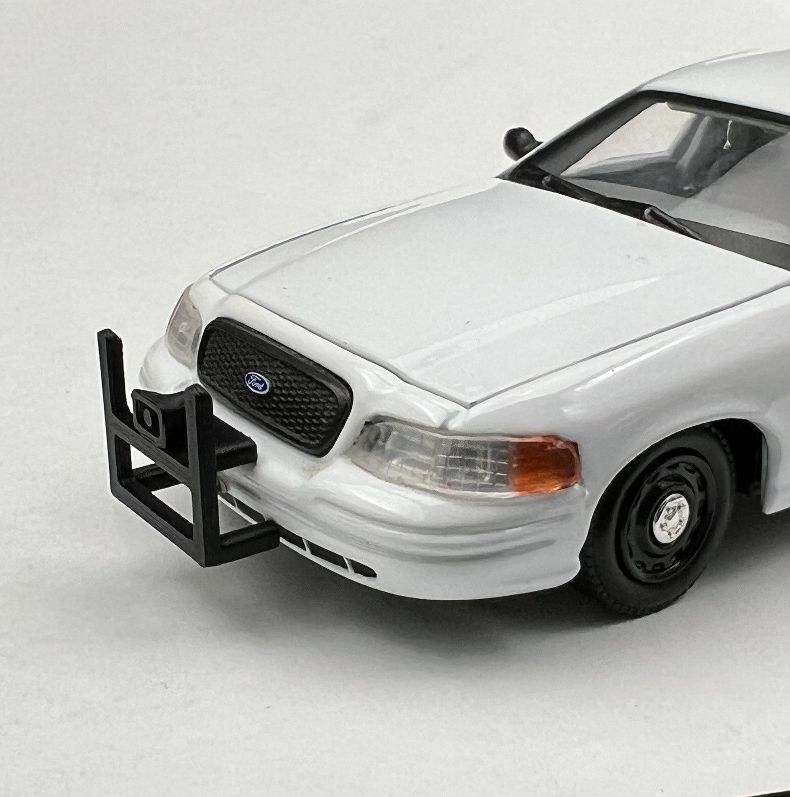 1/43 CHP Style Push Bumper Pushbar Crown Vic California Highway Patrol22