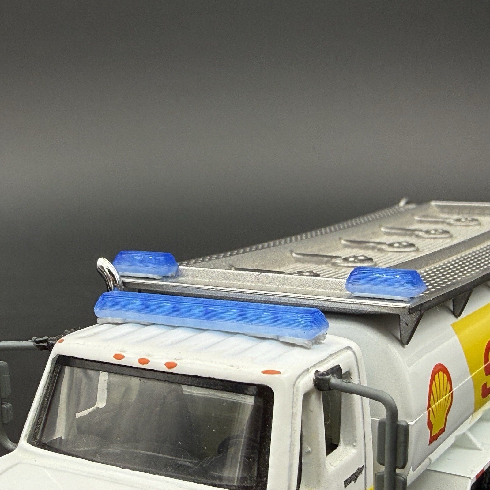 3 Pack 1/64 Scale Blue Code 3 MX7000 Long Short Lightbar Fire Engine EMS 6411B3