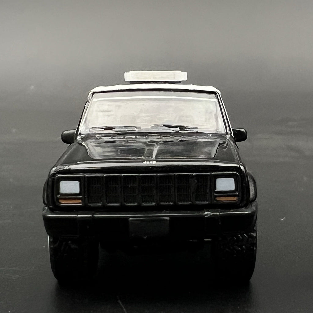 2 Pack 1/64 Mini Whelen Edge Lightbar Gray Top Cover Police Sheriff Fire10