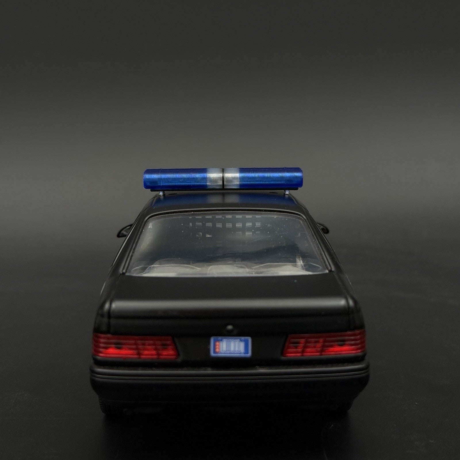 1/24 1/25 LED Ready AeroDynic Blue Clear Lightbar Police Sheriff State Trooper7