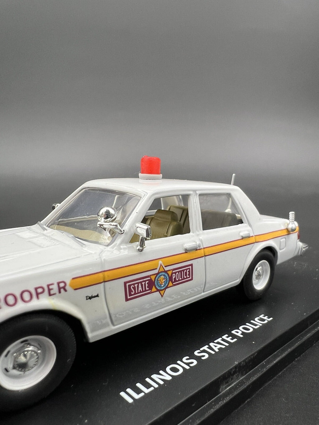 2 Pack 1/43 Vintage Red Beacon Lightbar Michigan State Police Fire Ambulance4