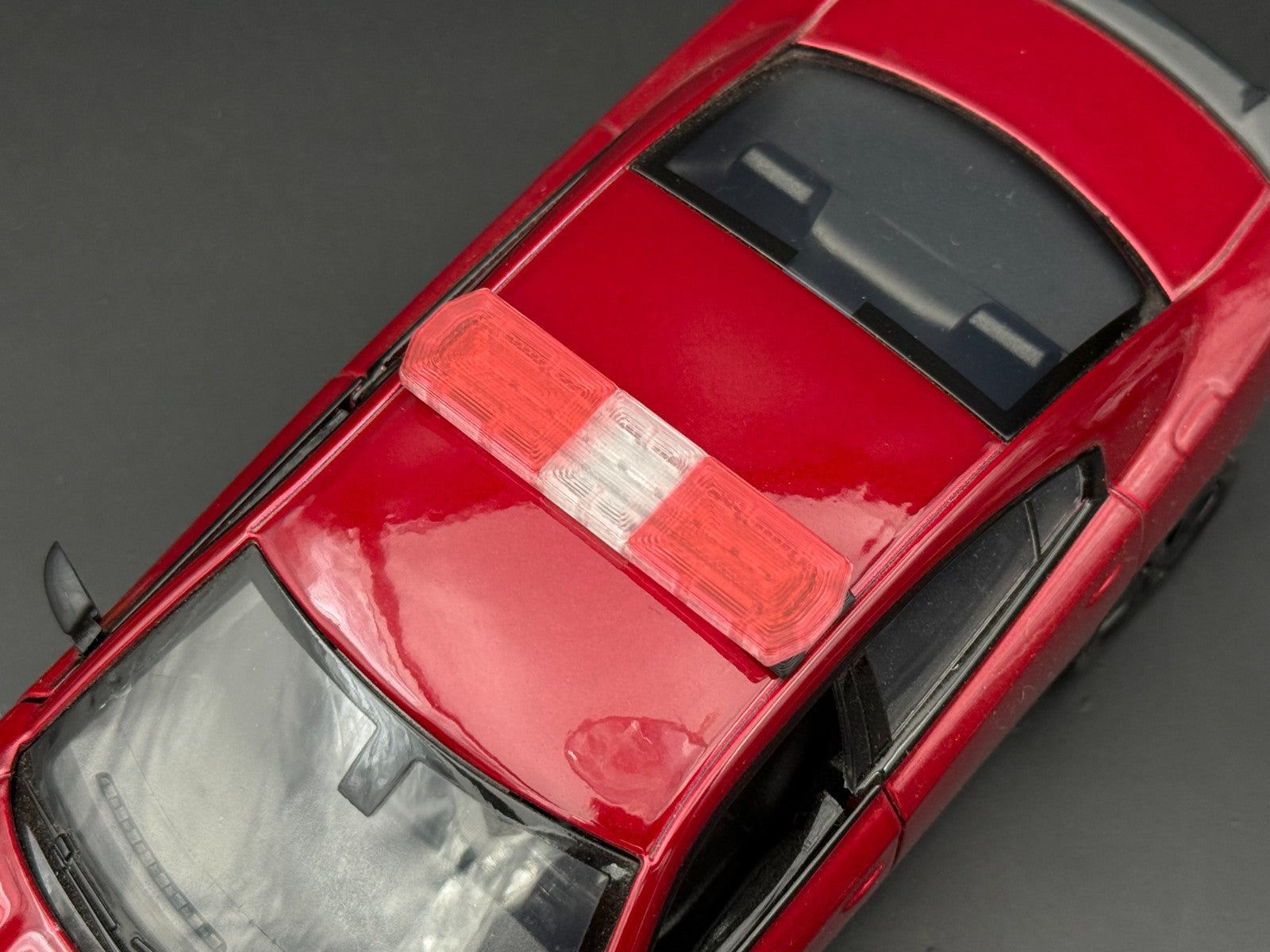 1/24 25 27 LED Ready Code 3 2700 Red Clear Lightbar Fire Police 2409RC9