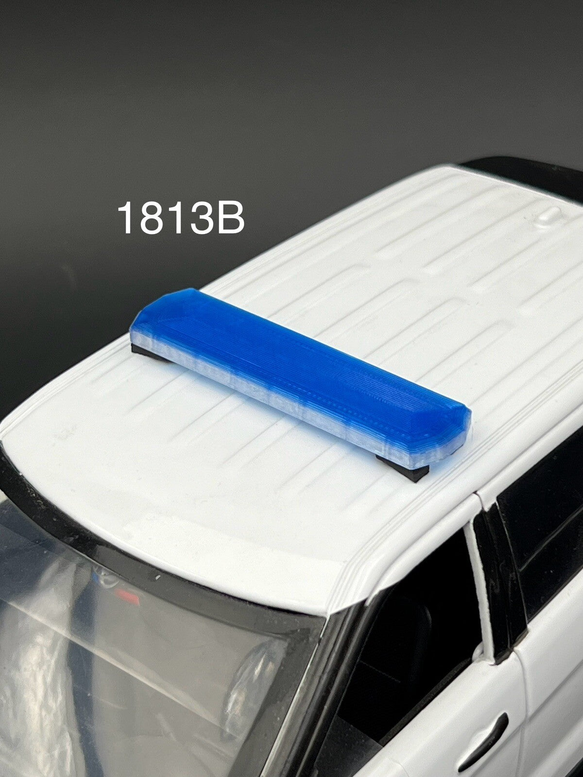 1/18 LED Ready Code 3 2700 Blue Lightbar Chicago Police Highway Patrol Sheriff0