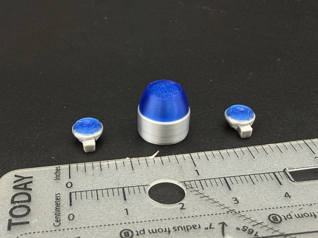 1/24 1/25 Scale Blue 994 PA Beacon Lollipop Brake Light Kits Police 2422B3