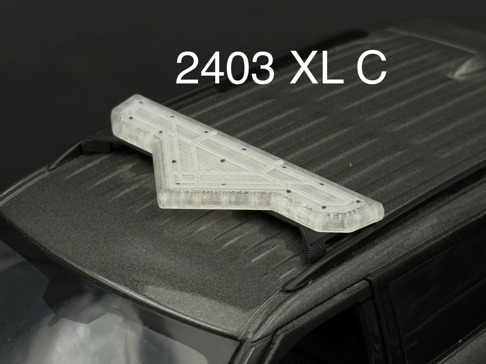 1/24 25 LED Ready Federal Valor SUV Tahoe Width Lightbar Police Motormax0
