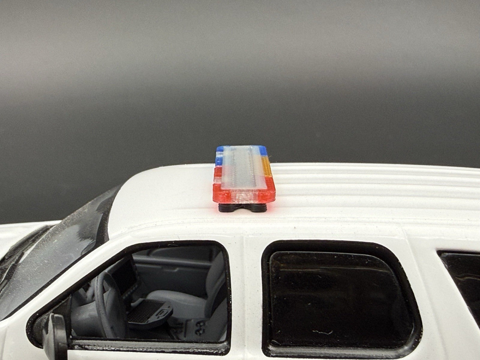 2 PACK 1/43 O Scale Model Whelen Liberty Blue Red Police Lightbar 4301 BR17